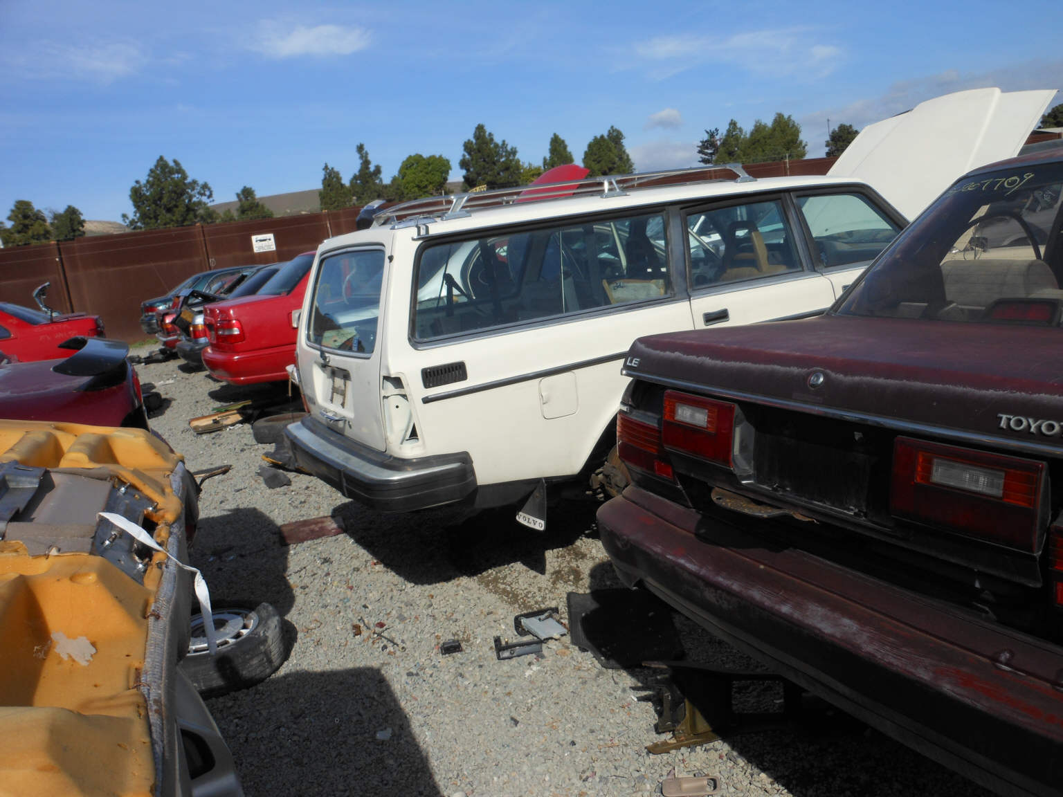 Inzwischen landen die Volvo Kombis in Massen auf den Pick a Parts.